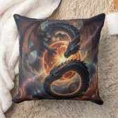 Coussin Monde des dragons – Le Royaume de feu et de magie´ (Couverture)