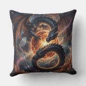 Coussin Monde des dragons – Le Royaume de feu et de magie´ (Verso)