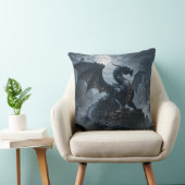 Coussin Monde des dragons – Le royaume du feu et de la mag (Chaise)