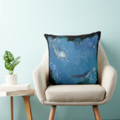 Coussin Monde sous-marin (Chaise)