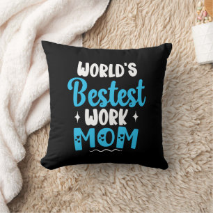 Coussin Mondes Meilleur Travail Mère Cadeaux Pour Meilleur