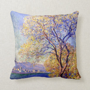 Coussin Monet - Antibes vue depuis les Salis Gardens