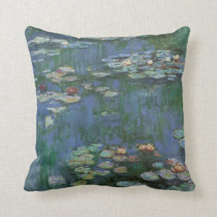 Coussin Monet-nénuphar