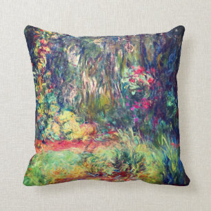 Coussin Monet Water Lily Pond
