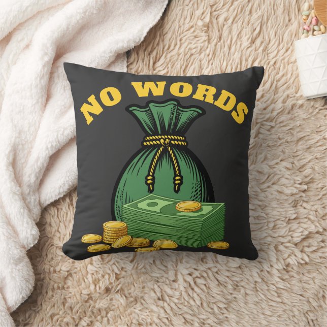 Coussin money heist - money icon- no words (Couverture)