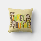 Coussin Monkey Business (Recto)