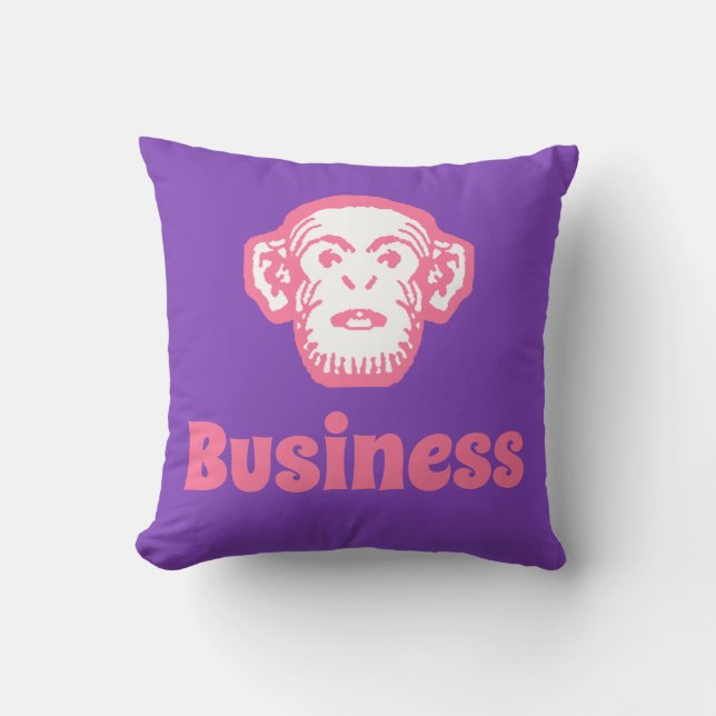Coussin Monkey Business (Recto)