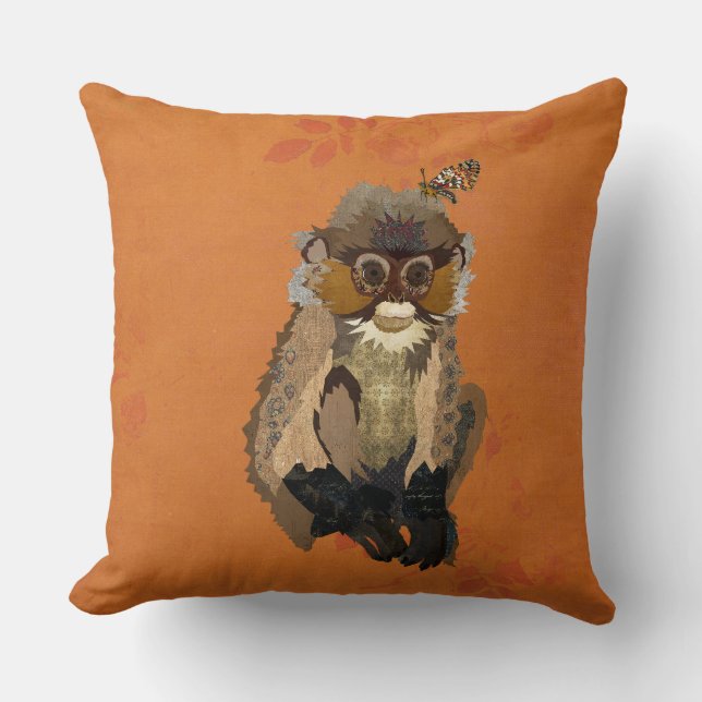 COUSSIN MONKEY & BUTTERFLY (Recto)