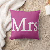 Coussin Monogramme avec les initiales des noms de Madame e (Couverture)