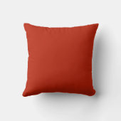 Coussin Monogramme B Orange Brûlé Famille, Mariage, Annive (Verso)