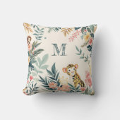 Coussin monogramme de Jungle Dreams (Recto)