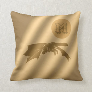 Coussin Monogramme de luxe Dragon Gold