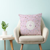Coussin Monogramme de sirènes lunaires (Chaise)