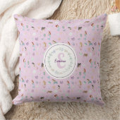 Coussin Monogramme de sirènes lunaires (Couverture)