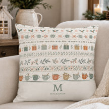 Monogramme de vacances de Noël