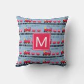 Coussin Monogramme | Enfants à bord (Verso)