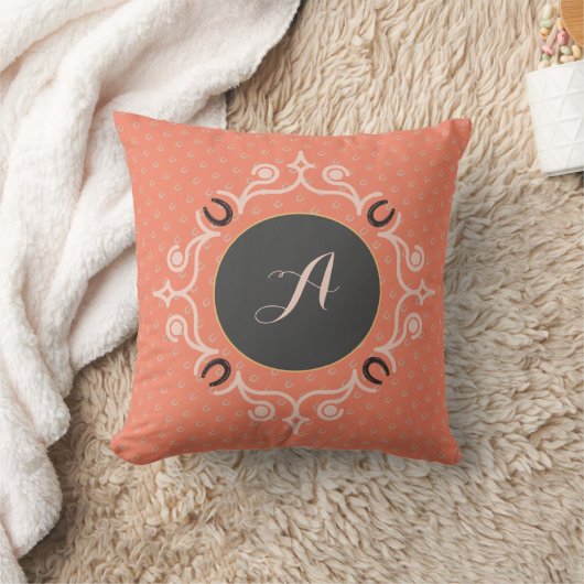 Coussin Monogramme équestre (Couverture)