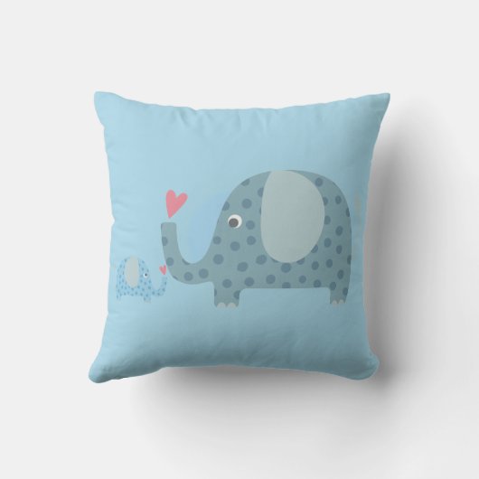 Coussin Monogramme Initial de Bébé (Verso)