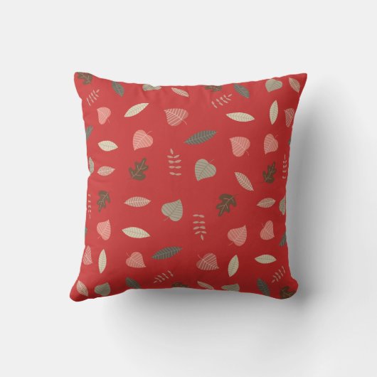 Coussin Monogramme initial des animaux des bois (Verso)