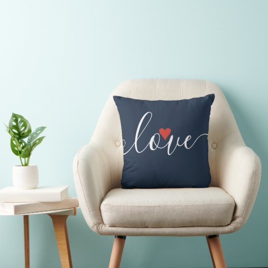 Coussin Monogramme Initiales De Couple (Chaise)