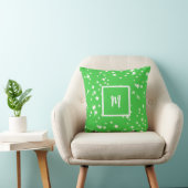 Coussin monogramme motif étoile (Chaise)