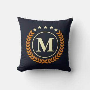 Coussin Monogramme nautique