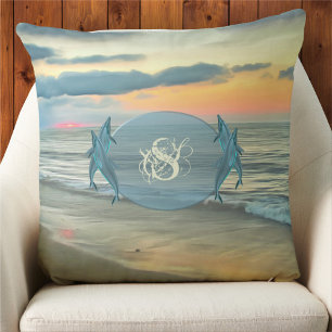 Coussin Monogramme Ocean Sunset 0735