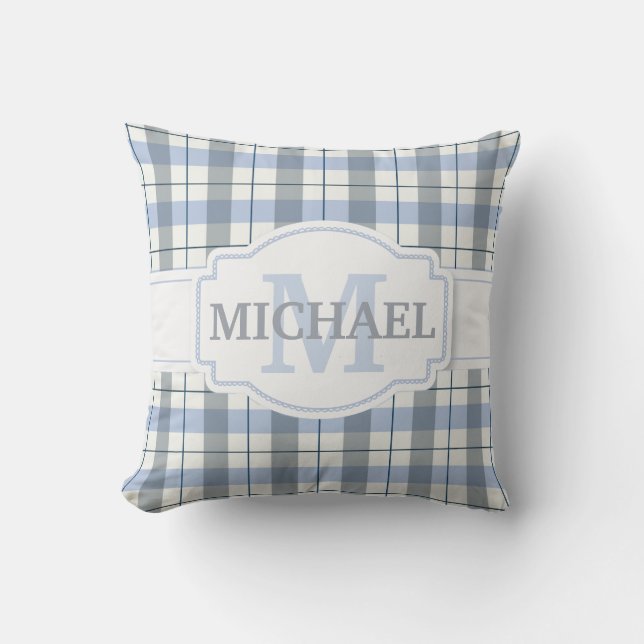 Coussin Monogramme vintage (Recto)
