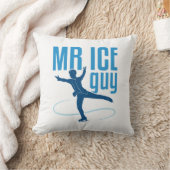 Coussin Monsieur Glace Patineur Artistique Hommes Garçons (Couverture)