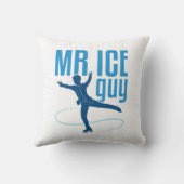 Coussin Monsieur Glace Patineur Artistique Hommes Garçons (Verso)