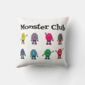Coussin Monster Club Kids Cushion - Créatures Cuptives (Verso)