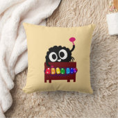 Coussin Monster joue le Xylophone (Couverture)