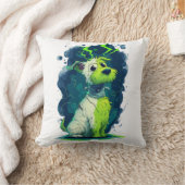 Coussin Monster Mutt � Chien de Halloween Mignon (Couverture)
