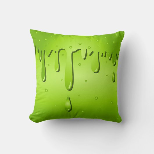 Coussin Monster Snot Green Slime (Recto)