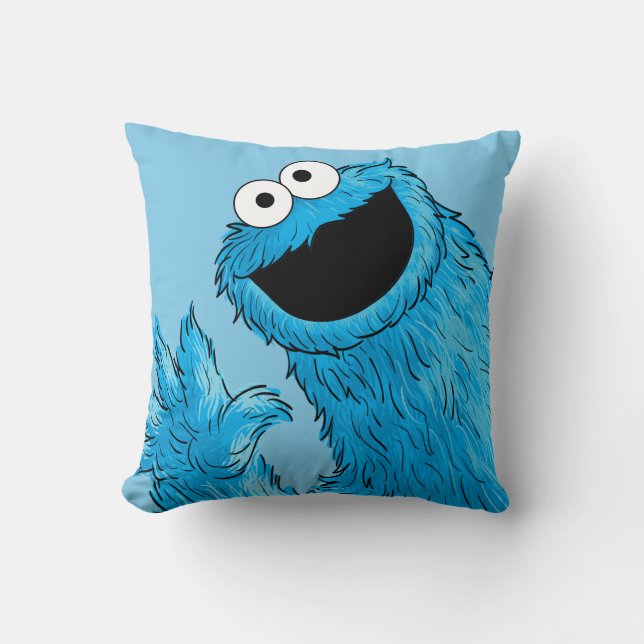 Coussin Monstre à la fin de cette histoire | Cookie (Recto)