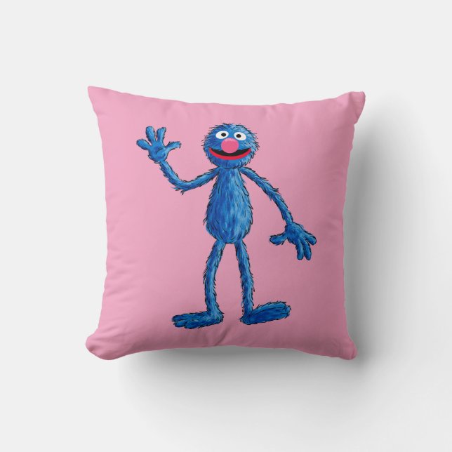 Coussin Monstre à la fin de cette histoire | Grover (Recto)