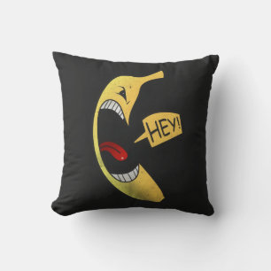 Coussin Monstre Drôle Sourire Halloween Hey
