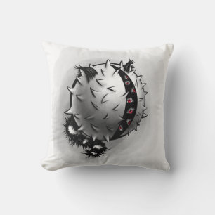 Coussin Monstre Imaginaire sombre de l'art horreur