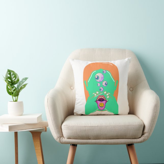Coussin monstre laid (Chaise)