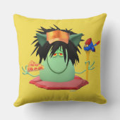 Coussin Monstre Pizza (Verso)