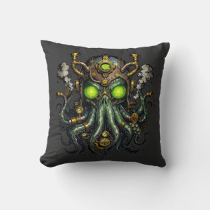 Coussin monstre Steampunk Cthulhu