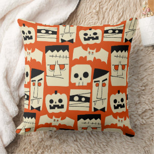 Coussin Monstres Rétro Mod