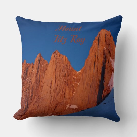 Coussin Mont Fitz Roy (Recto)