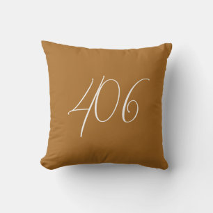 Coussin Montana 406 Cuivre avec code de zone blanche