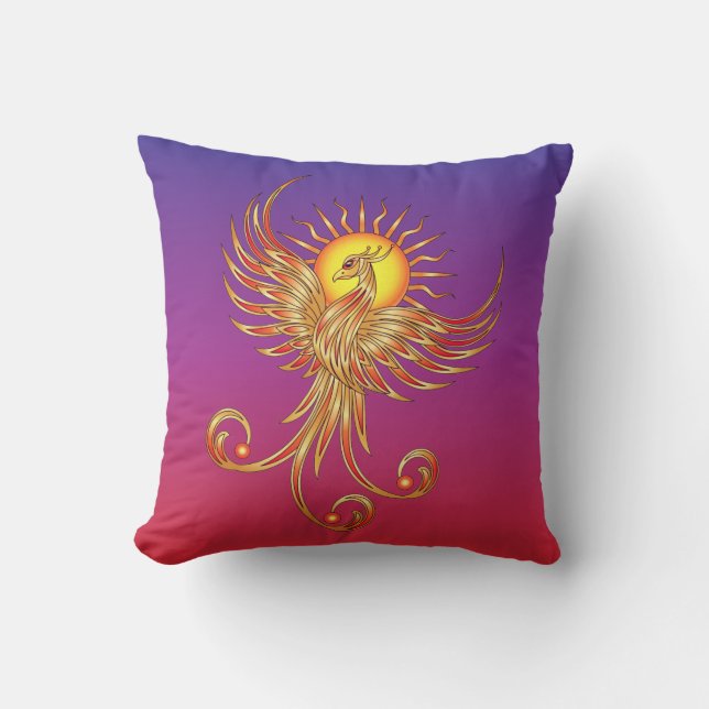 Coussin Montée de Phoenix (Recto)