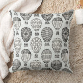Coussin montgolfières I noir (Couverture)