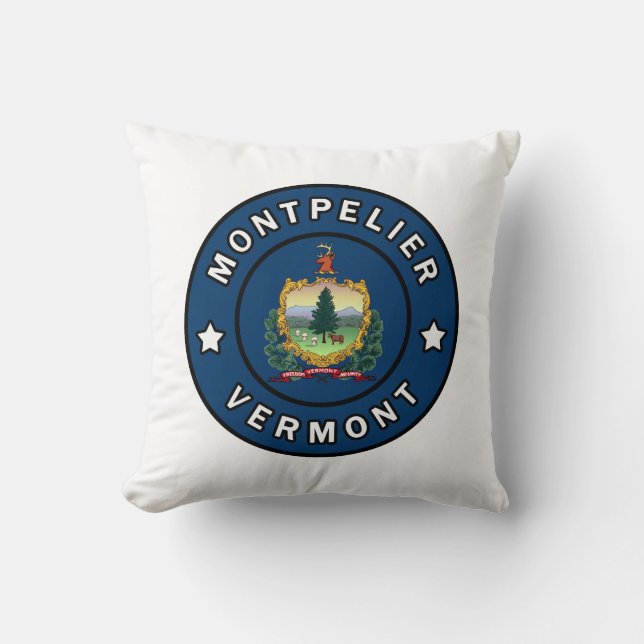 Coussin Montpelier Vermont (Recto)