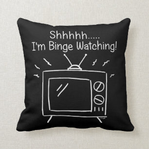 Coussin Montre que je suis frénétique