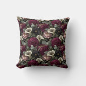 Coussin Moody Floral avec Dahlias et Calla Lilies (Recto)