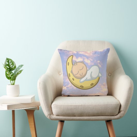 Coussin Moon Baby Design (Chaise)